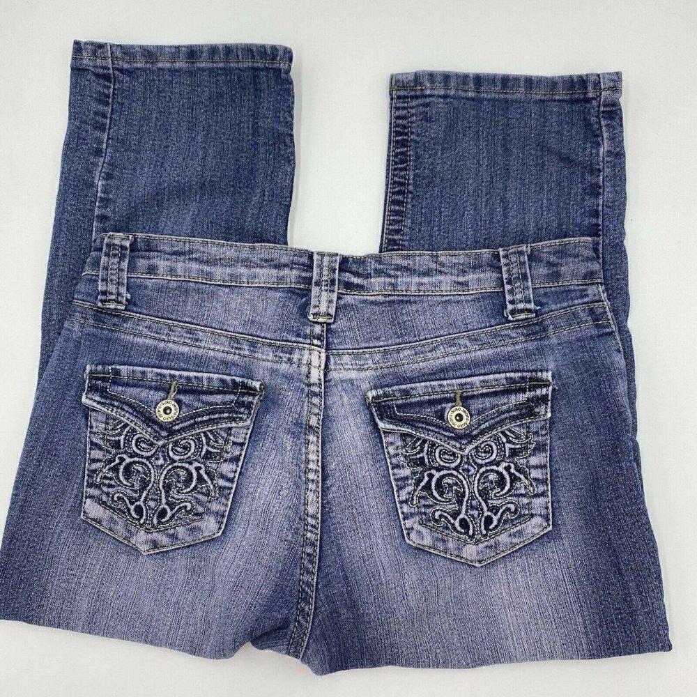 SUKO Jeans Size 6 (31x19) Denim Capri Mid-Rise